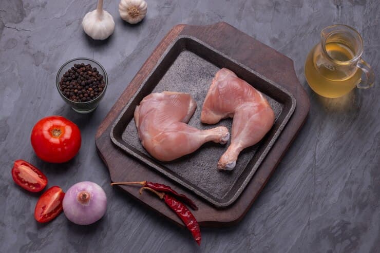 خرید ران مرغ بدون پوست + قیمت فروش استثنایی